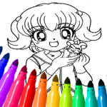 Anime Coloring Pages For Kids